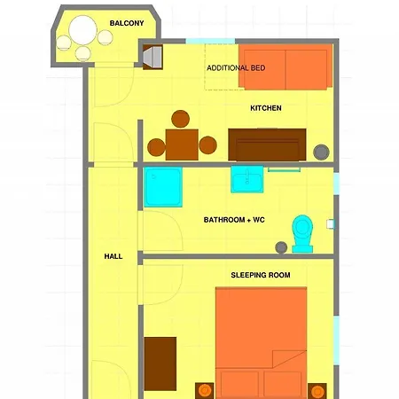 In With Sea View, Balcony, Air Conditioning, Wifi 4623-7 Apartamento *